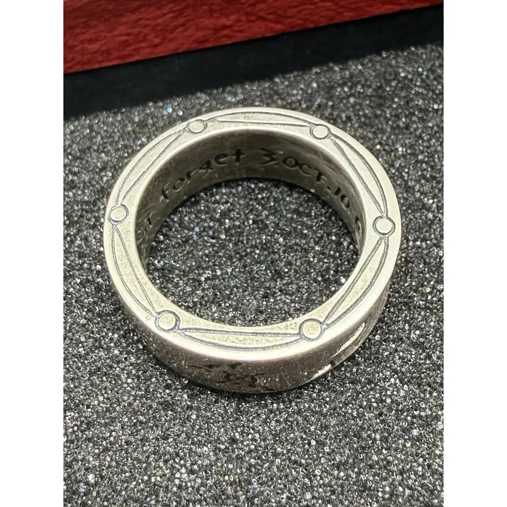Fullmetal Alchemist Edward Silver Ring Size 8 Unused Rare Anime Jewelry